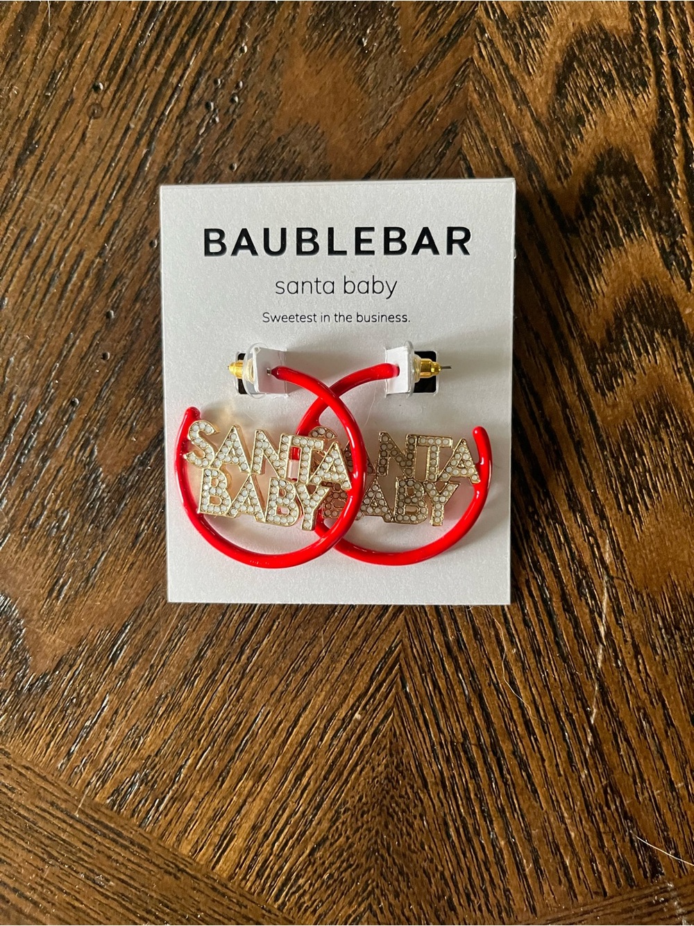 BaubleBar- Santa Baby Earrings
